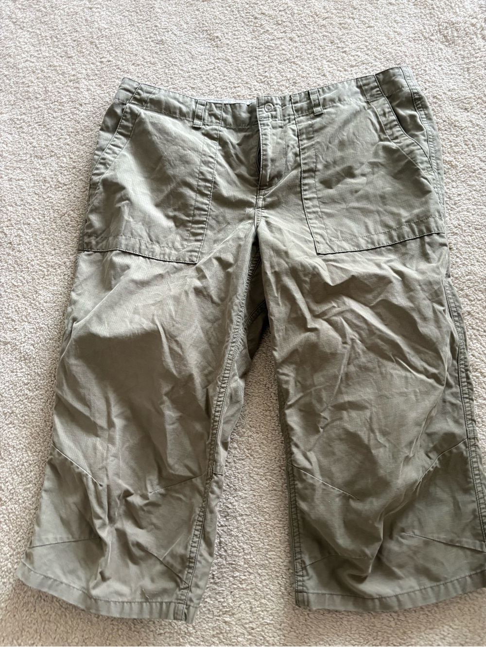 Horny Toad Olive Green Capris